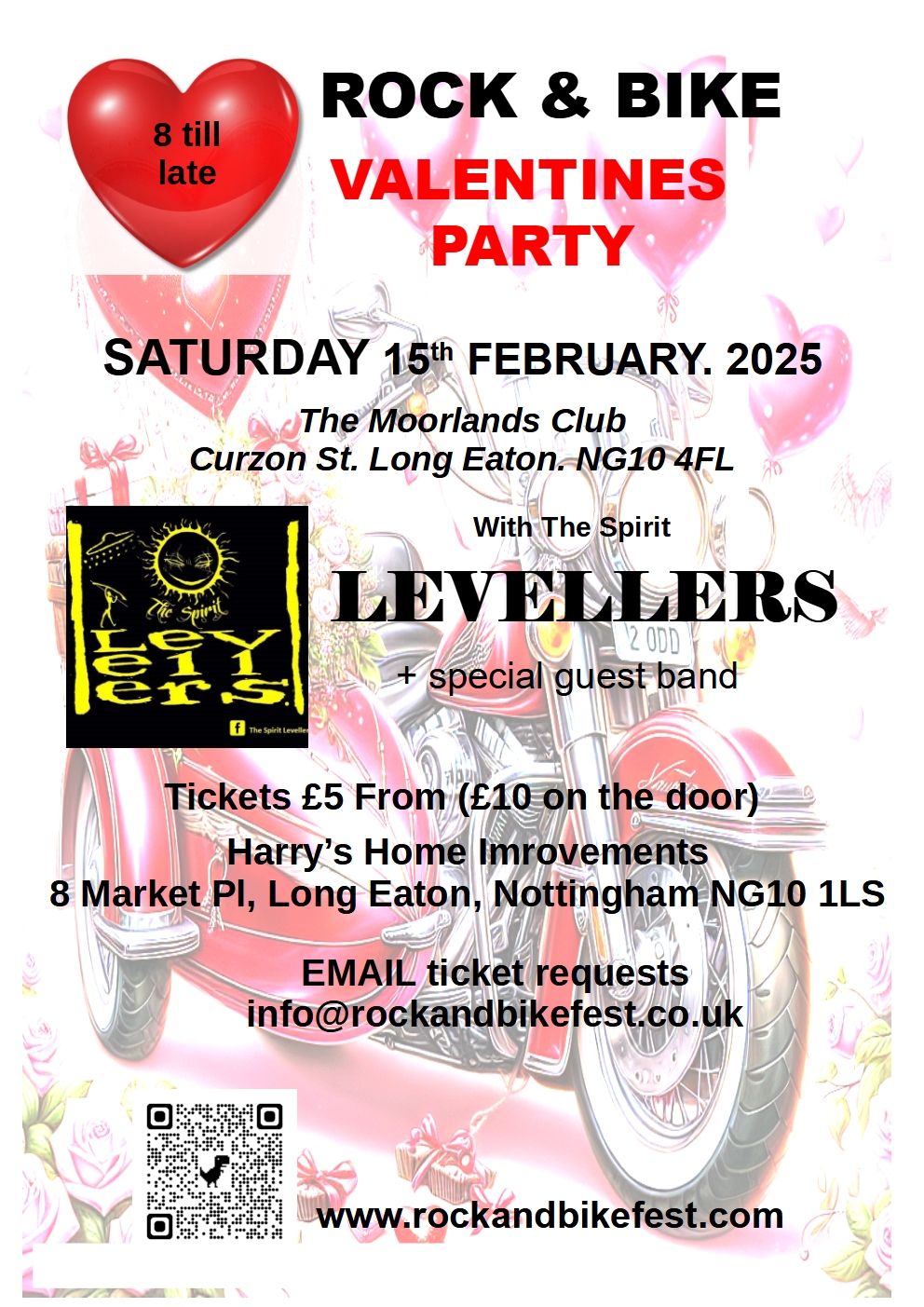 Rock & Bike Valentines Party