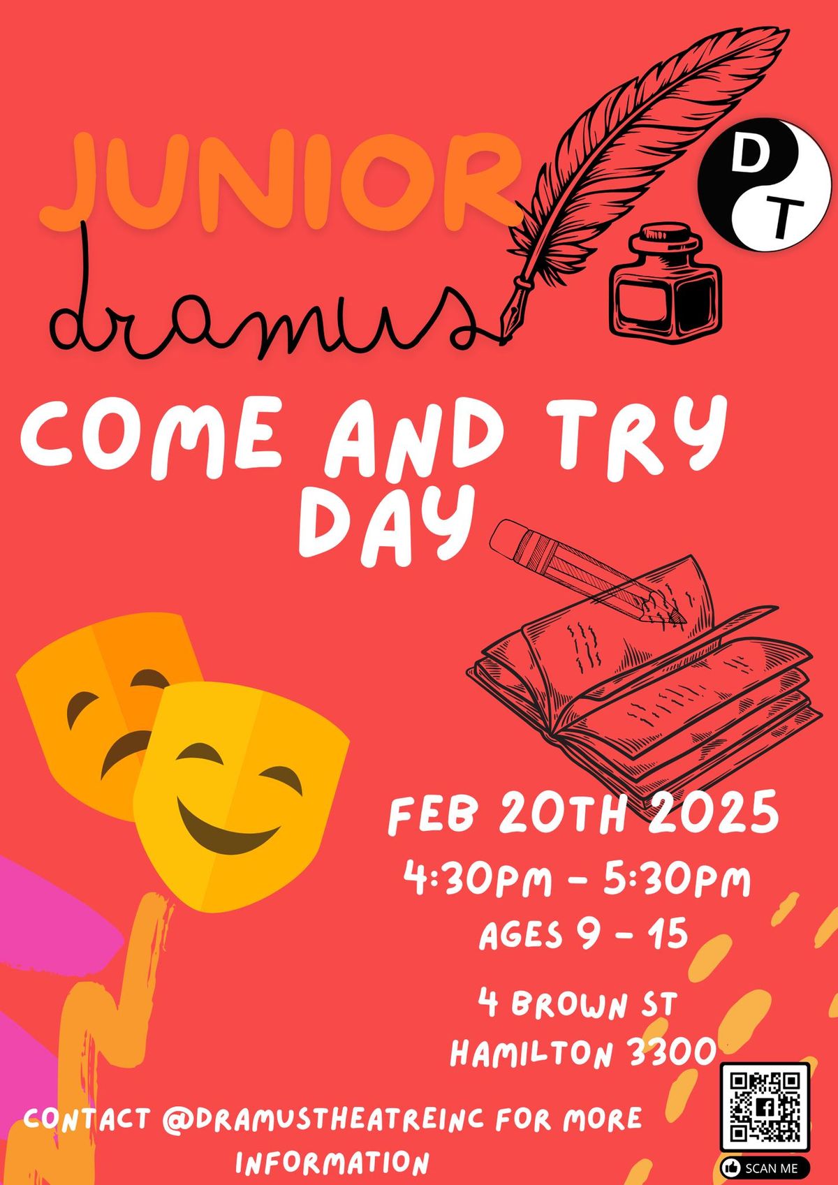 Dramus Juniors-Come and Try Day!