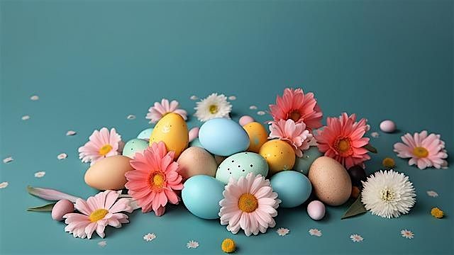 Sip, Snip & Blooms- Easter Egg & Paper Flower Bouquet Workshop