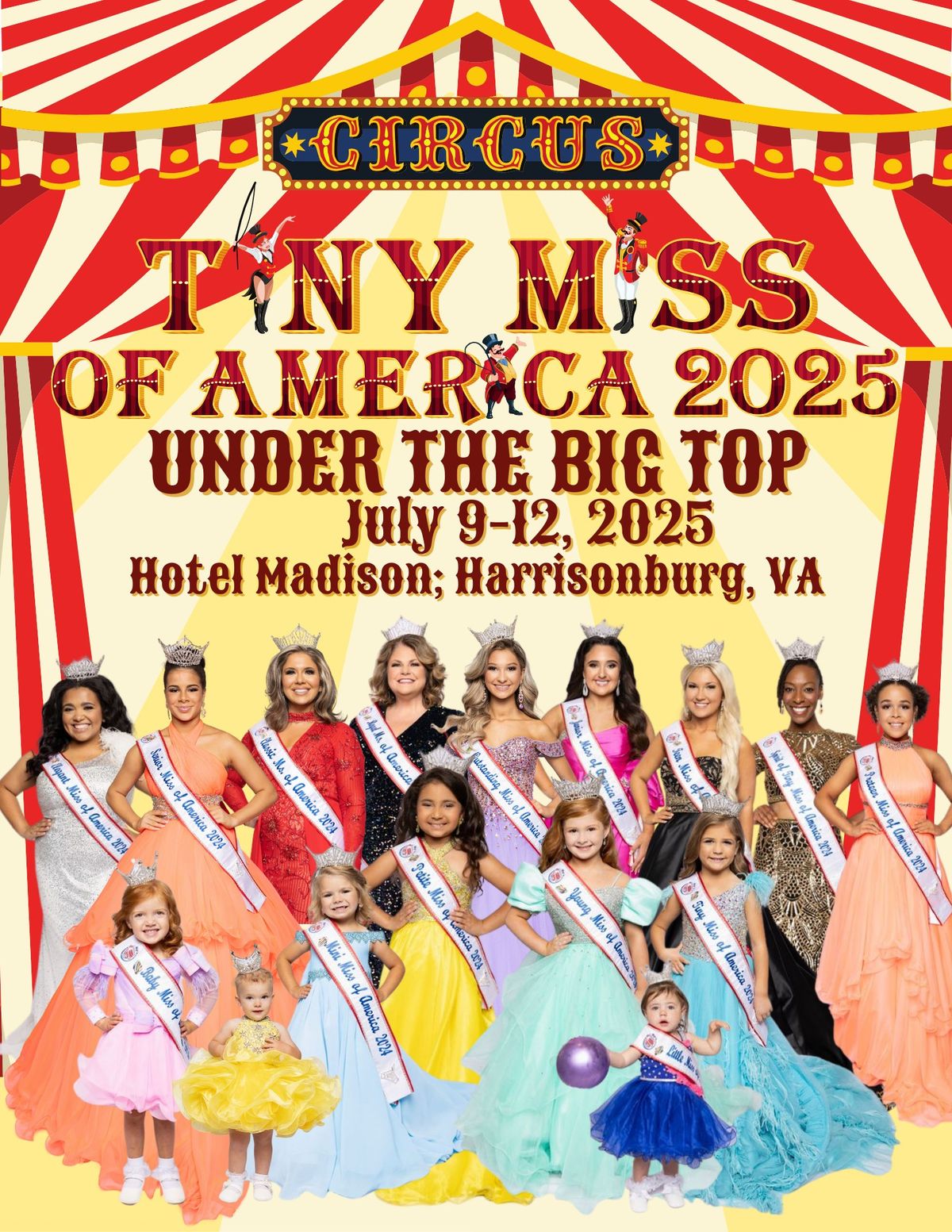 Tiny Miss of America 2025 National Pageant