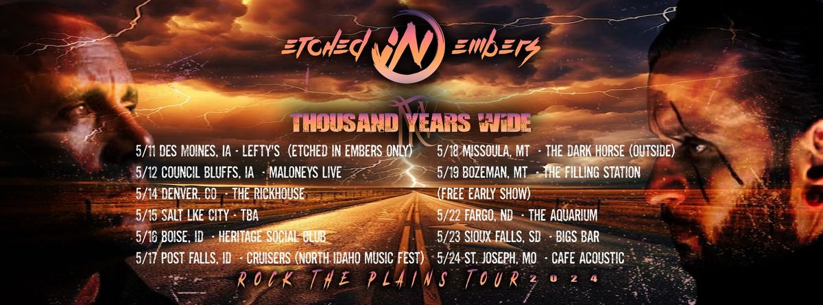 Rock The Plains Tour Feat. Etched In Embers & Thousand Years Wide