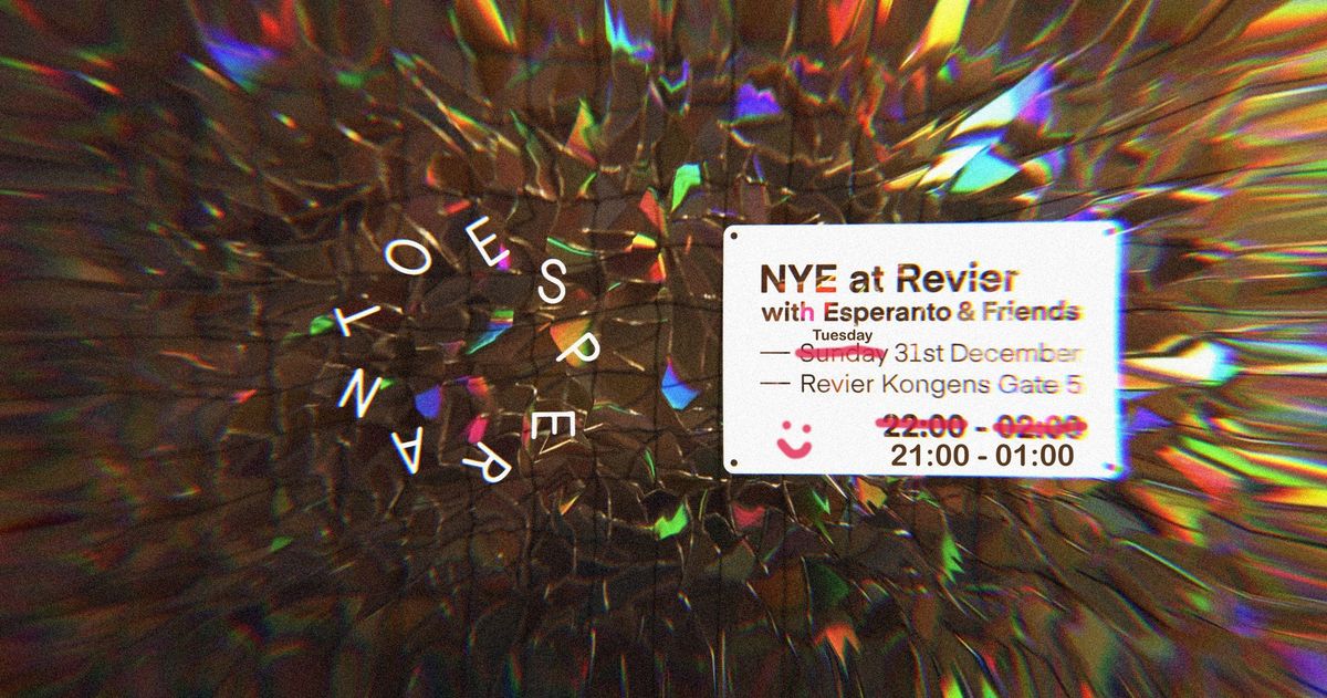 NYE at Revier w\/ Esperanto & Friends