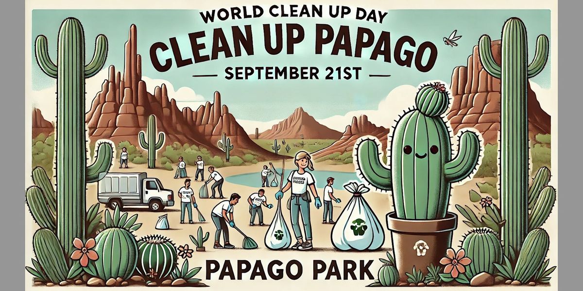 World Cleanup Day @Papago Park