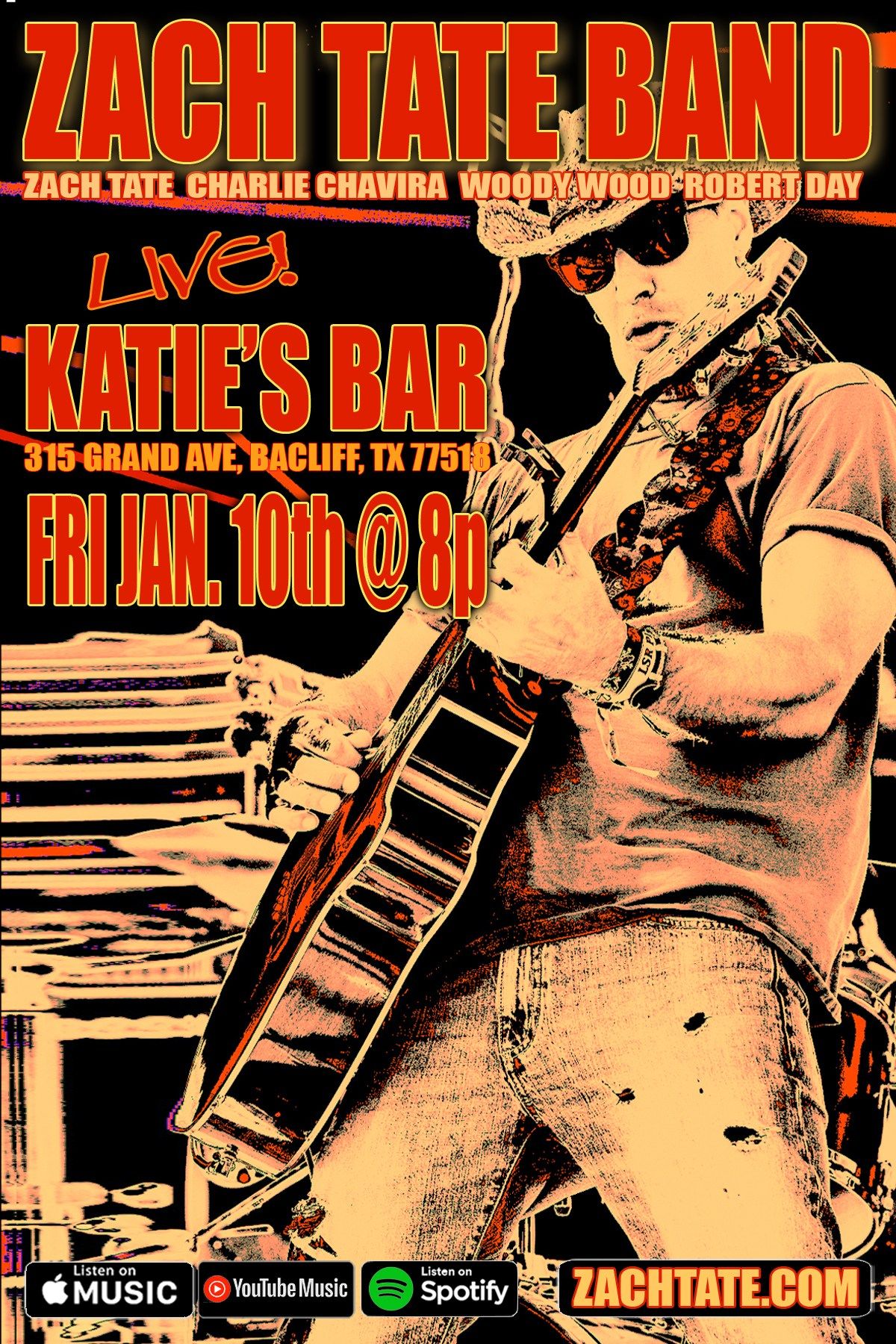 Zach Tate Band Live at Katie's!