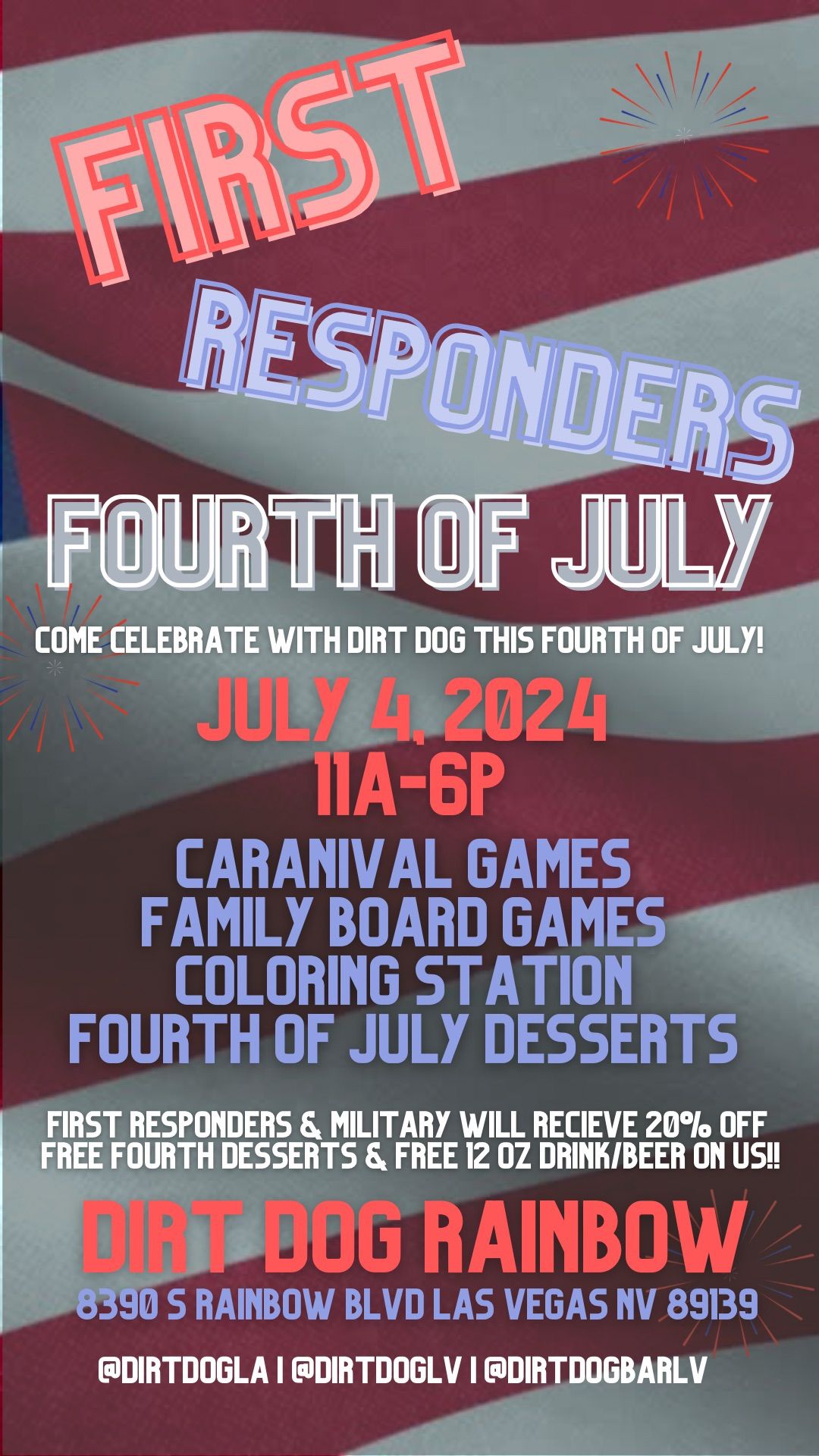 First Responders Fourth of July 