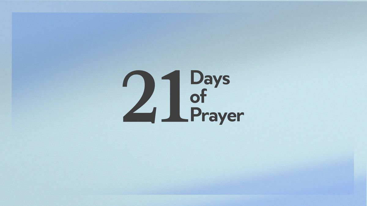 LCC 21 days of Prayer and Fasting!