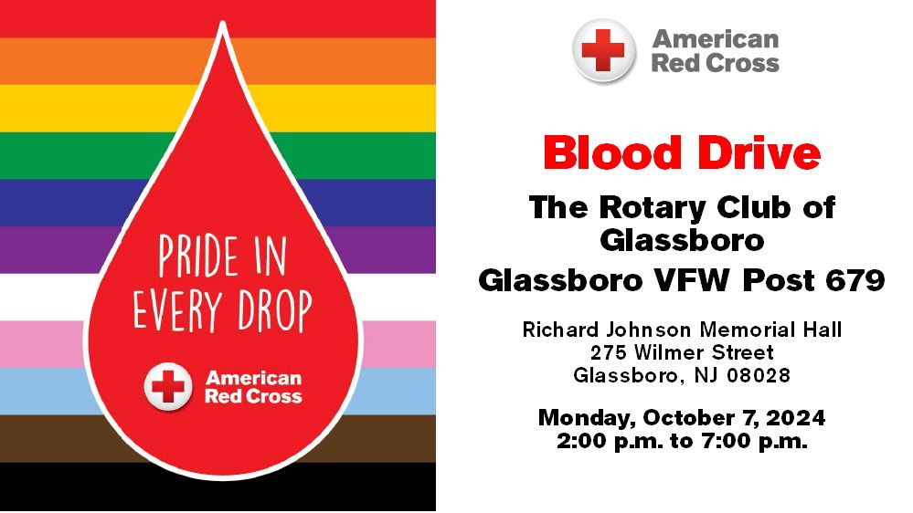 Blood Drive - Rotary Club of Glassboro