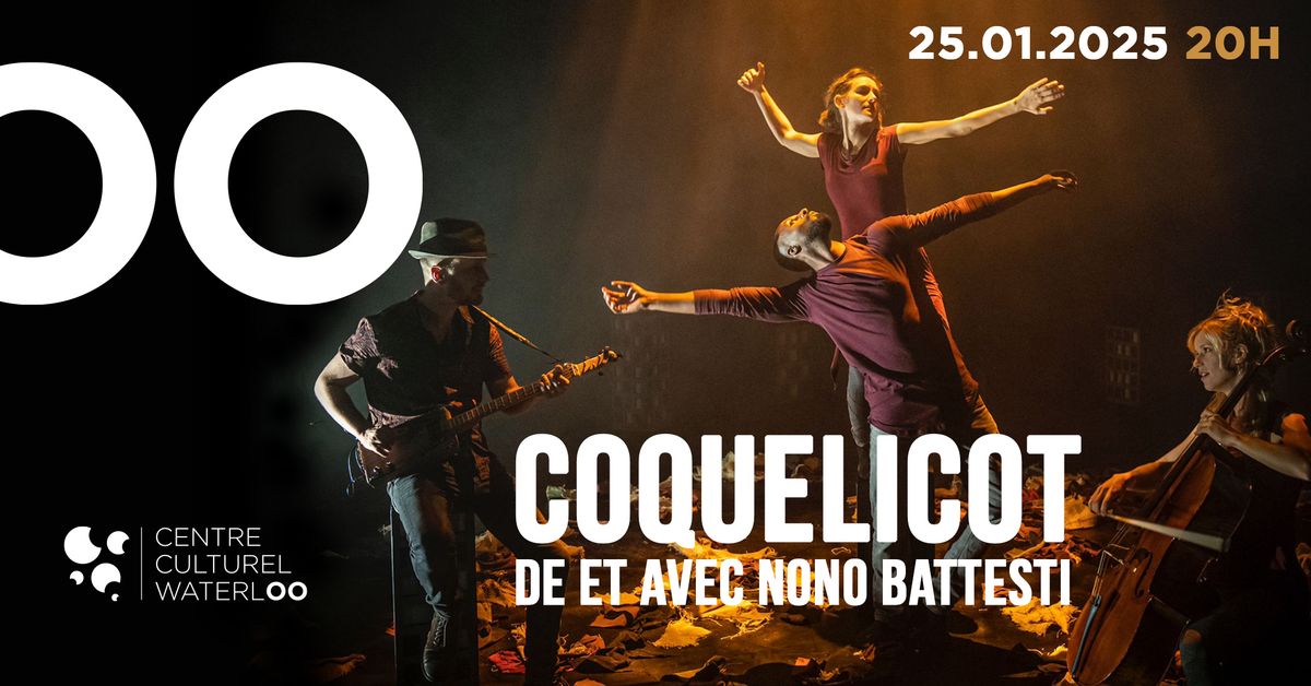 Coquelicot de et avec Nono Battesti (Danse) 