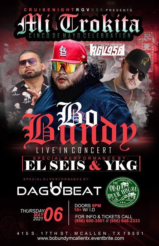 Bo Bundy LIVE, The Old Beer House, Mcallen, 6 May 2021