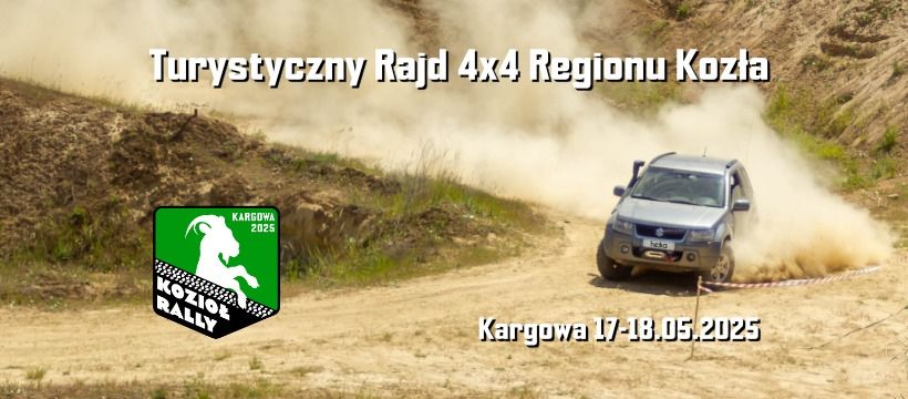 KOZIO\u0141 RALLY 2 - Turystyczny Rajd 4x4 Regionu Koz\u0142a 2025