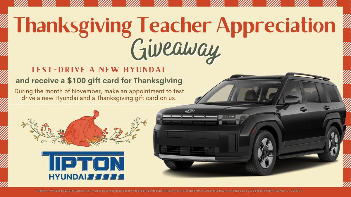 Thanksgiving Teacher Appreciation 