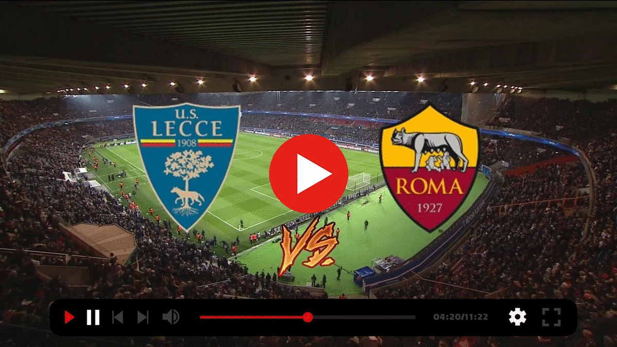 AS Roma vs US Lecce at Stadio Olimpico