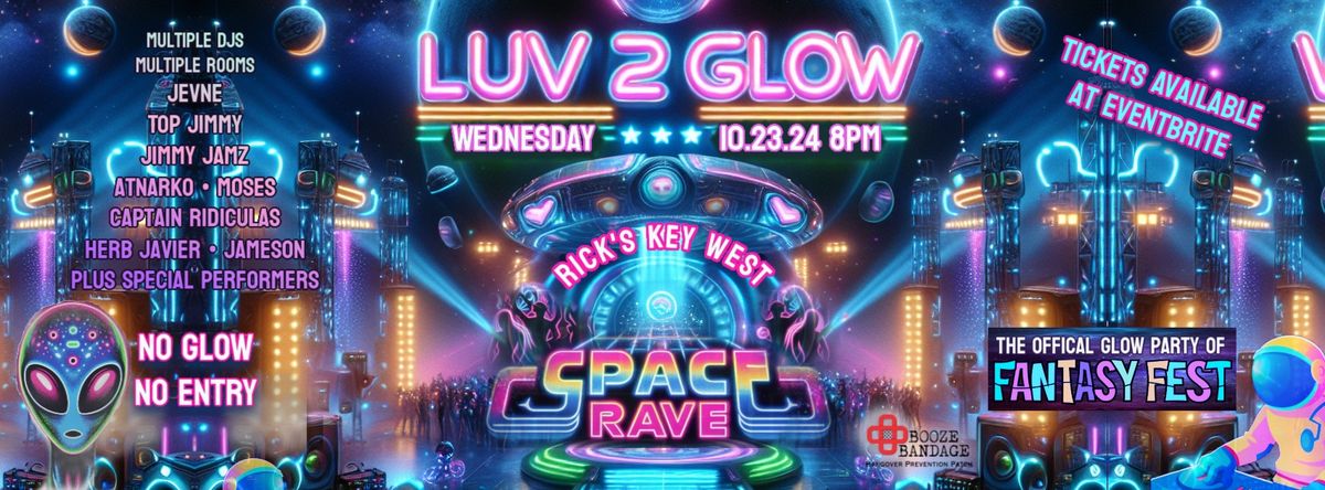 LUV2GLOW - Space Rave Party