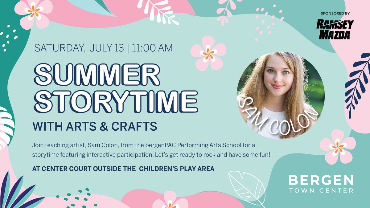 Summer Storytime and Crafts
