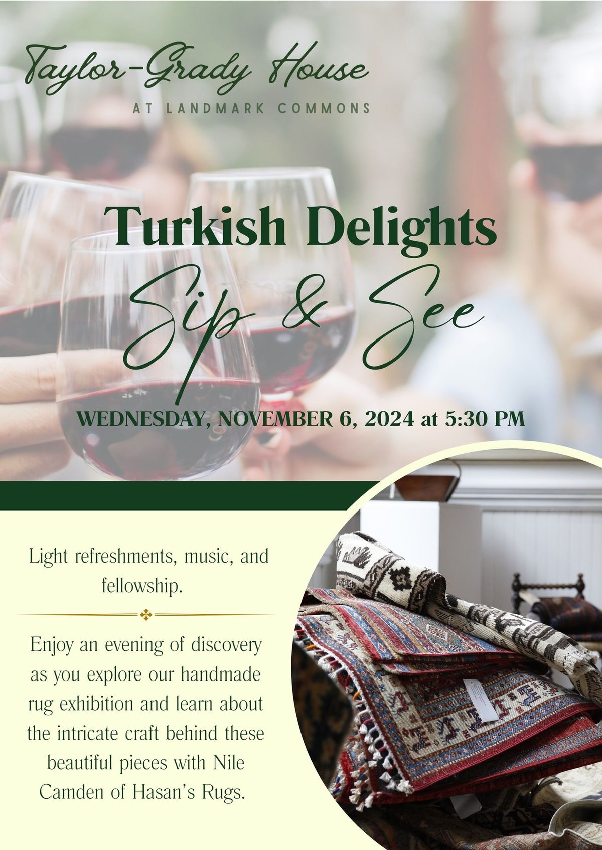 Turkish Delights Sip & See