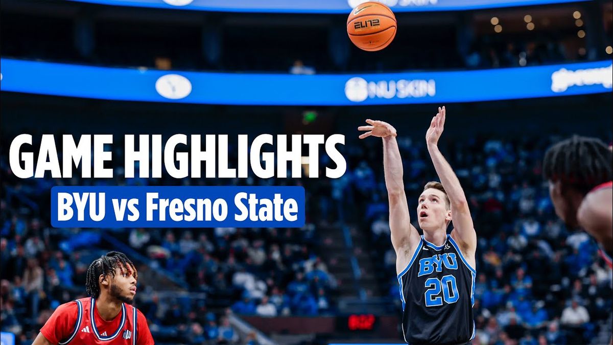 Fresno State Bulldogs at BYU Cougars Mens Basketball at Marriott Center