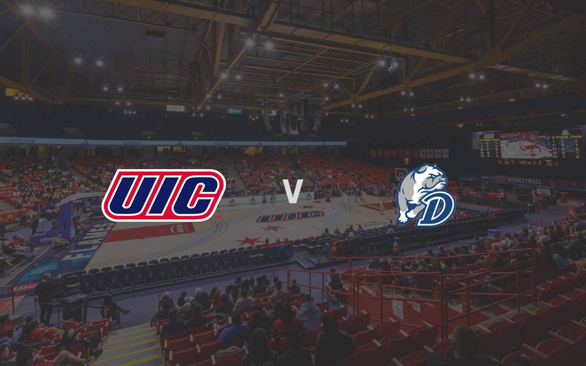 Drake Bulldogs at UIC Flames Womens Basketball at Credit Union 1 Arena at UIC