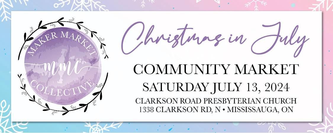 Christmas in July Community Market