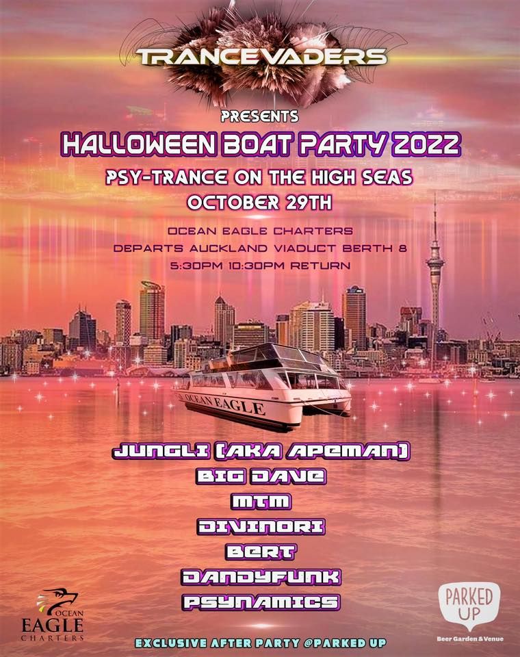 Trancevaders Halloween Boat Party 2022