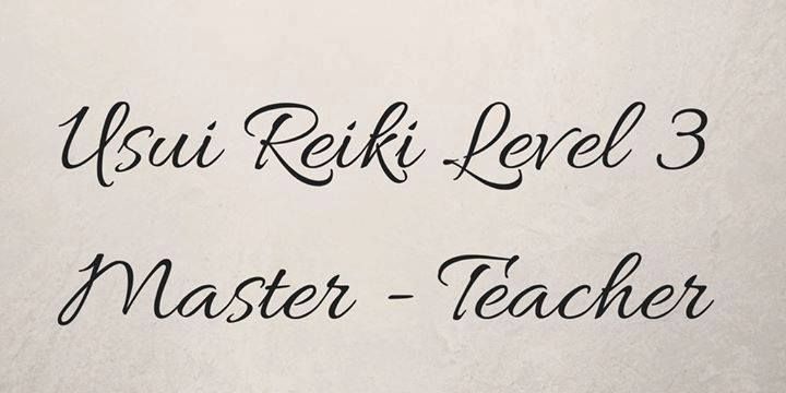 Reiki Level III Master Teacher Certification (Day 1) with Alicia (Only 1 Spot Left)