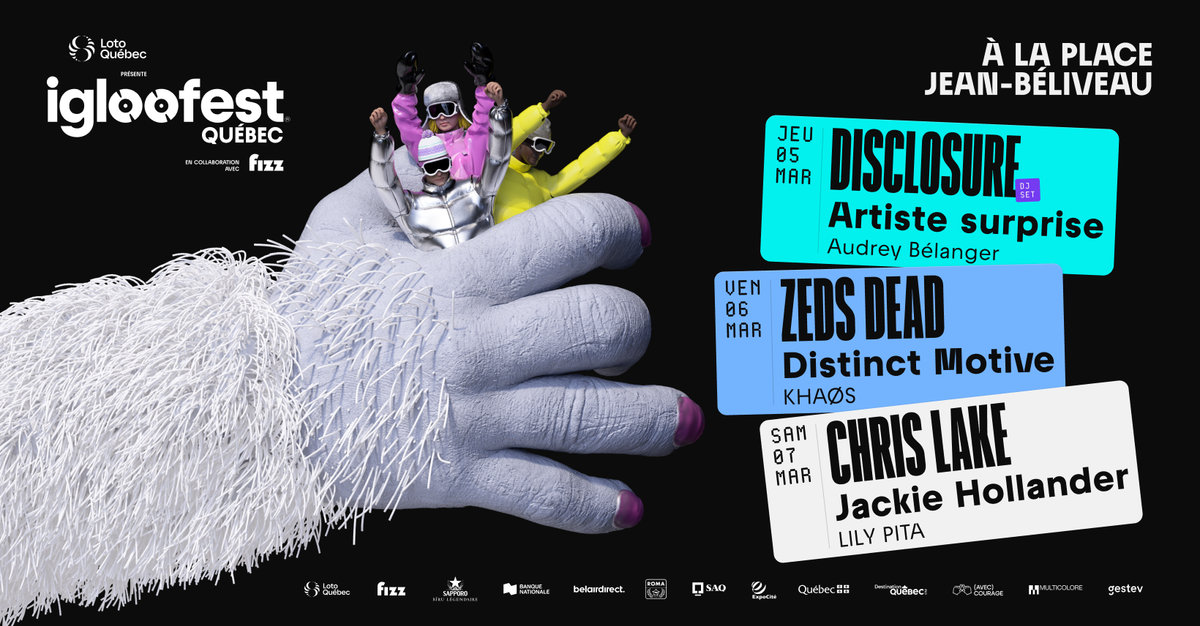 2026 Igloofest Quebec - Thursday at Place Jean Beliveau