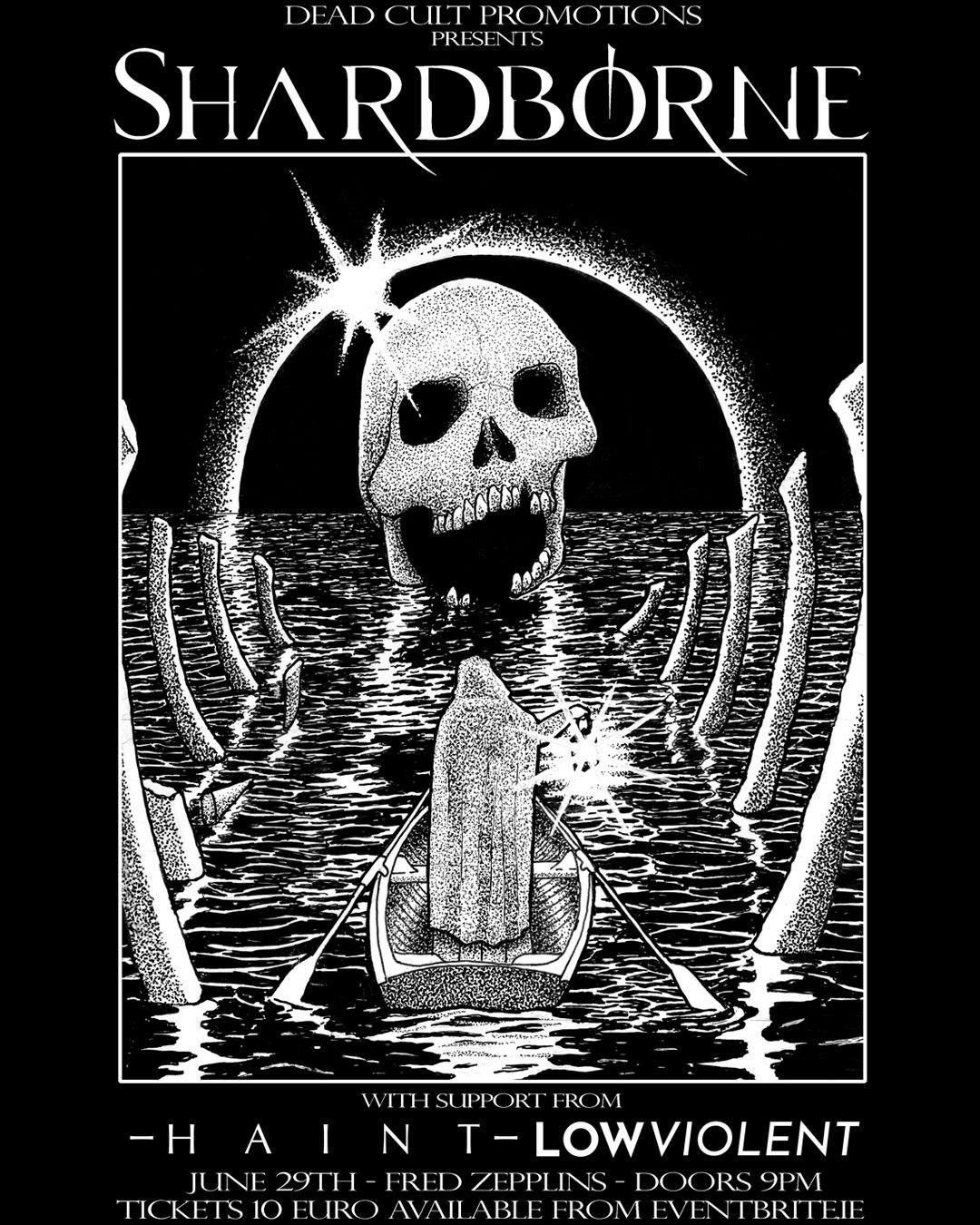 Dead Cult: Shardborne \/\/ Haint \/\/ Low Violent @ Fred Zeppelins