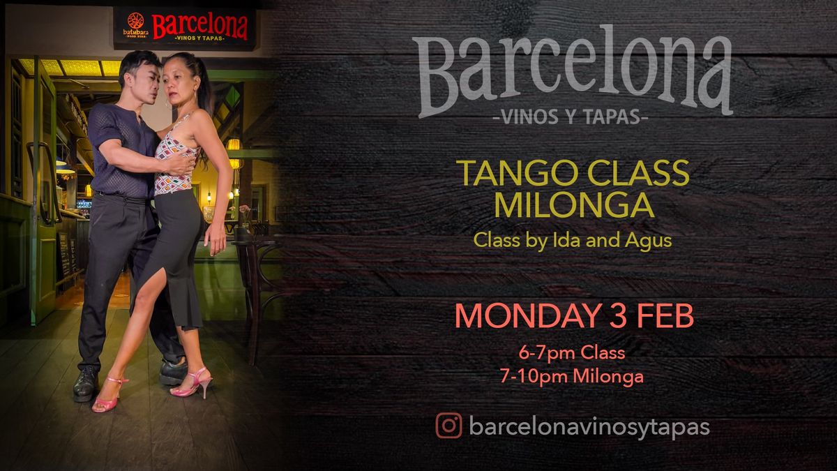 \ud83d\udc83Tango & Milonga Night at Barcelona Vinos y Tapas\ud83d\udd7a