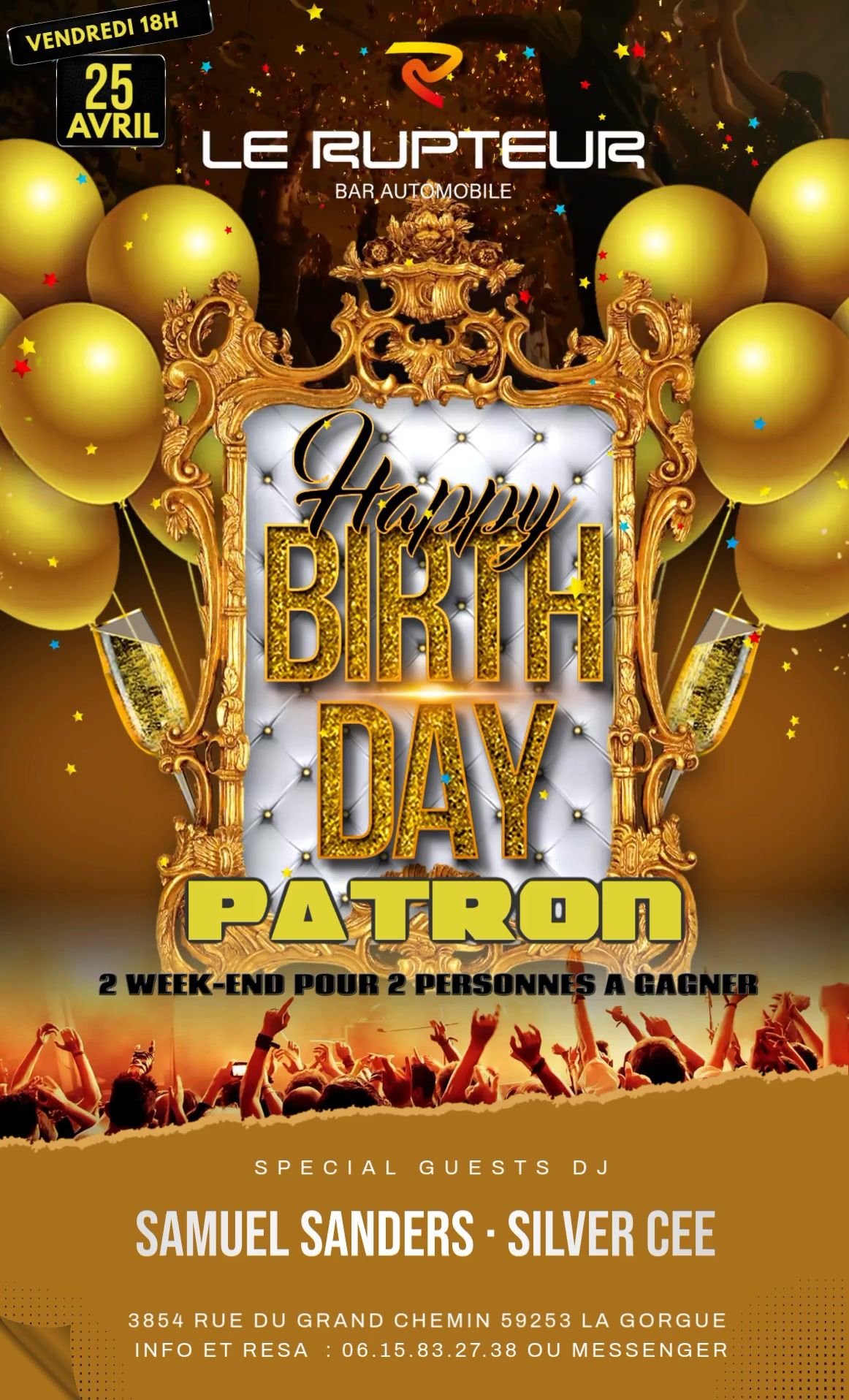 HAPPY BIRTH DAY PATRON