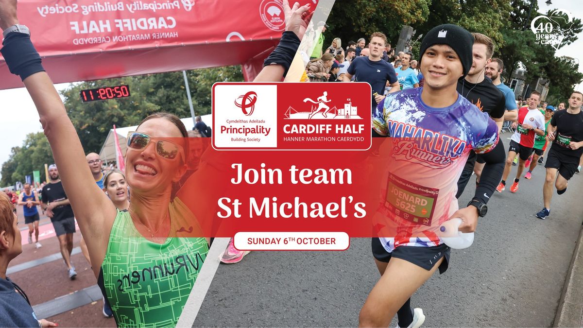 Cardiff Half: Join team St Michael's