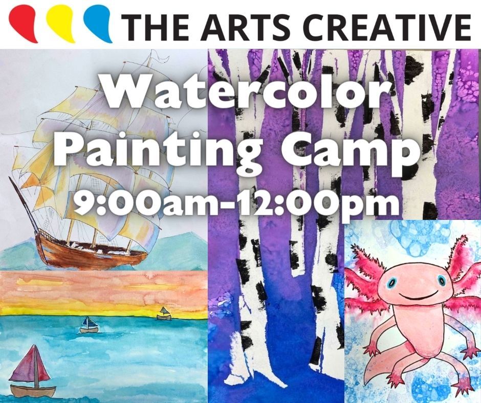 HALF DAYS Watercolor Painting Camp