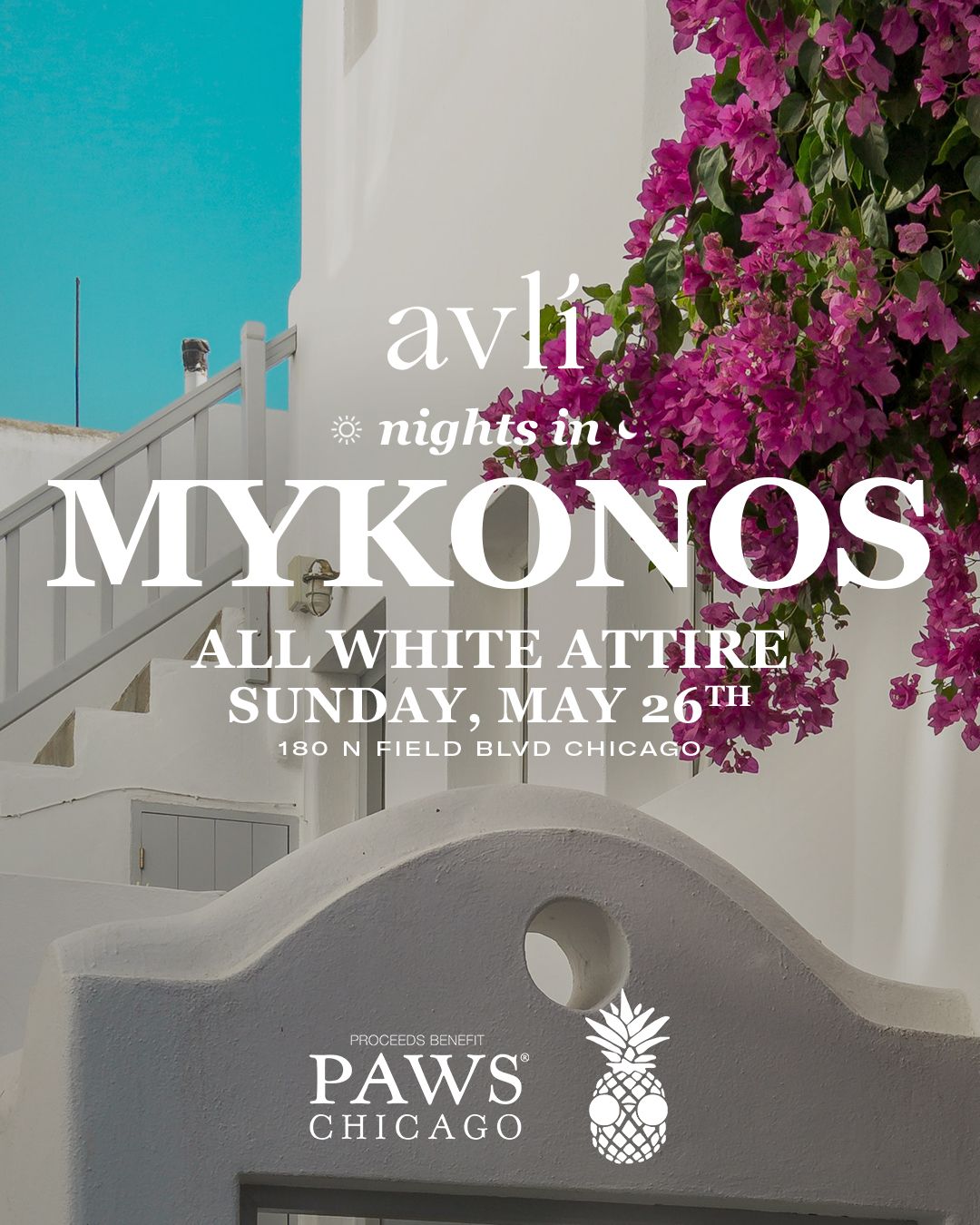 AVLI NIGHTS IN MYKONOS - WHITE ATTIRE PARTY
