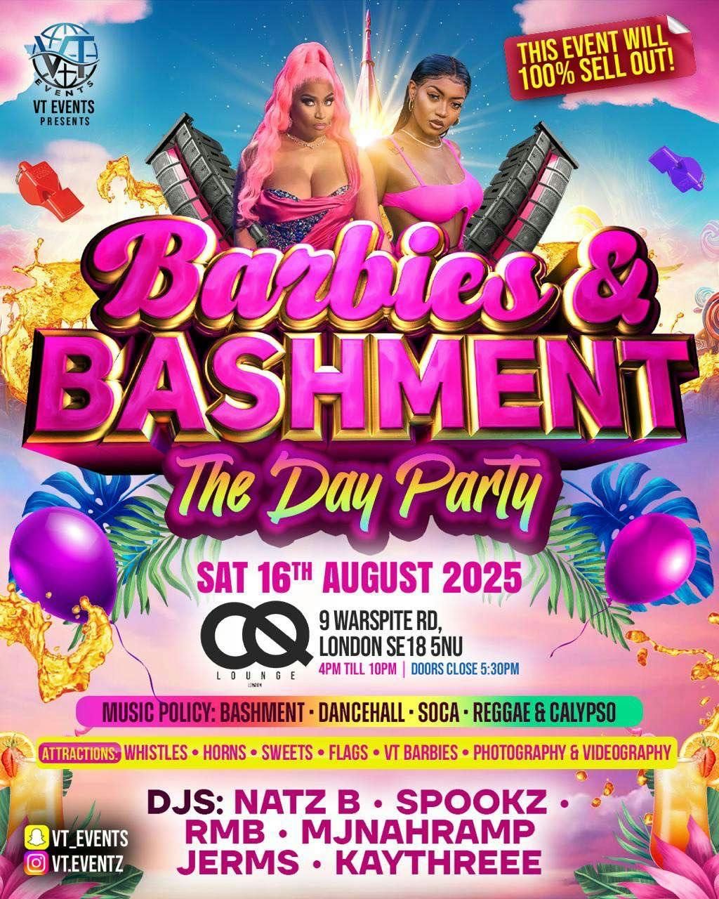 BARBZ &amp; BASHMENT: THE DAY PARTY