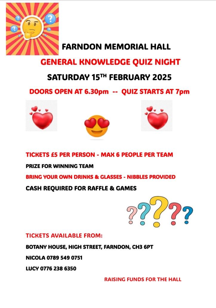 General Knowledge Quiz Night