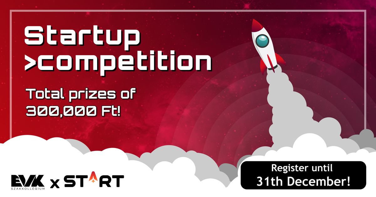 EVKxSTRT Startup competition 2024