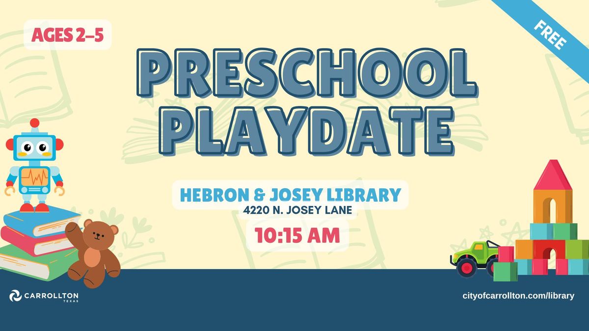 Preschool Playdate