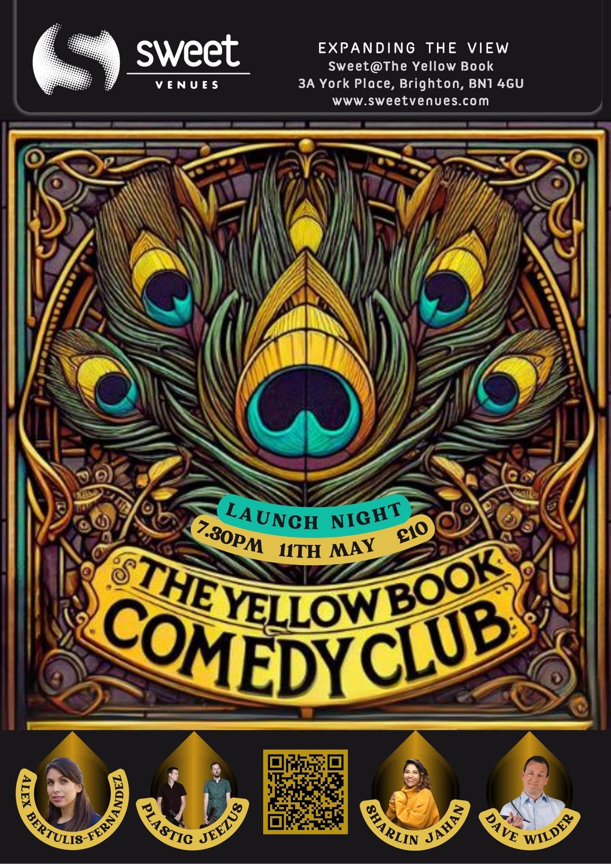 The Yellow Book Comedy Club - Launch!