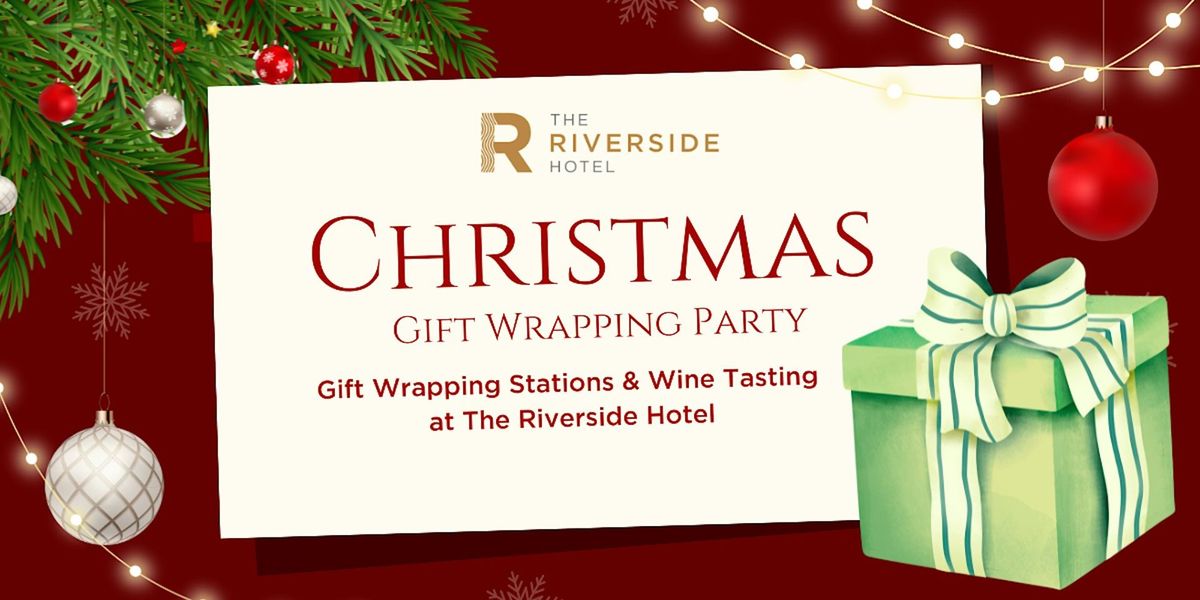 Gift Wrapping Party & Wine Tasting