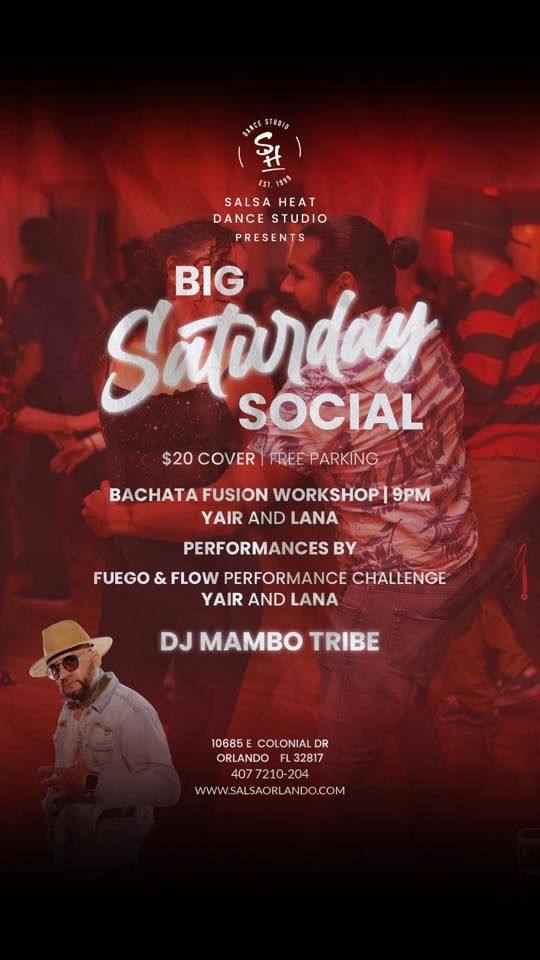 Salsa Heat Big Saturday Social!