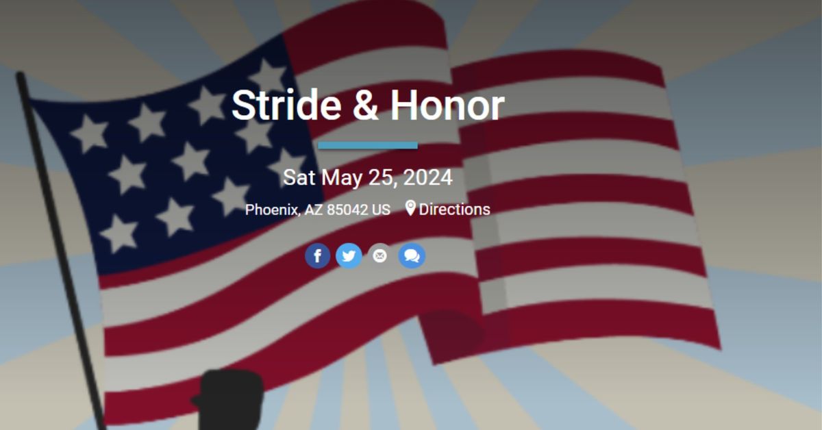 Stride & Honor 5K Memorial Day Race 