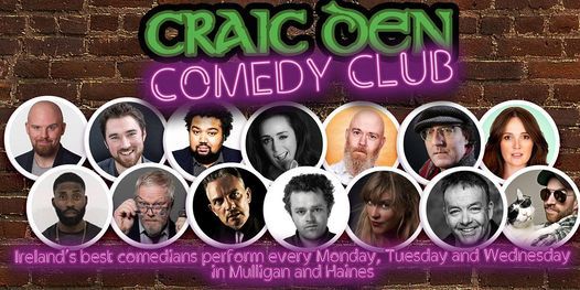 Craic Den Comedy Club - November 23rd
