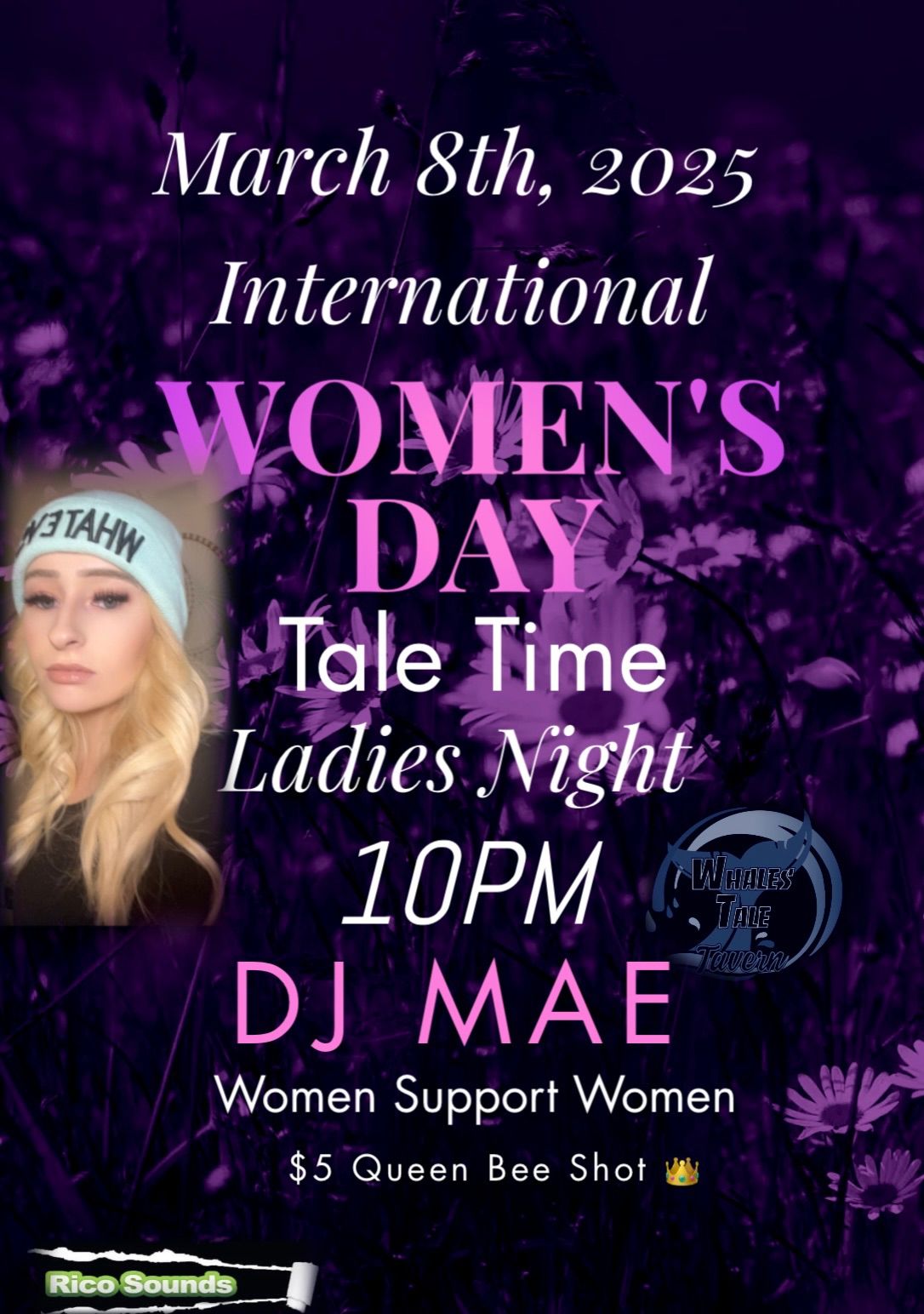 Celebrating International Women\u2019s Day with 1 of our Queens. \ud83d\udcbfDJ MAE \ud83e\udd8b  