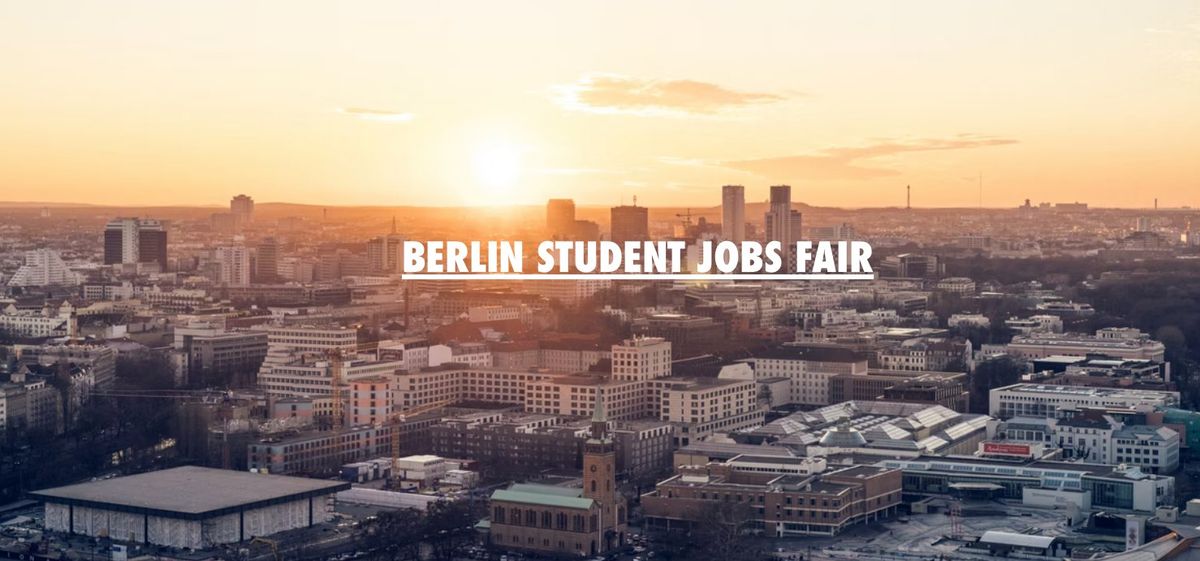 Berlin Student Jobs Fair