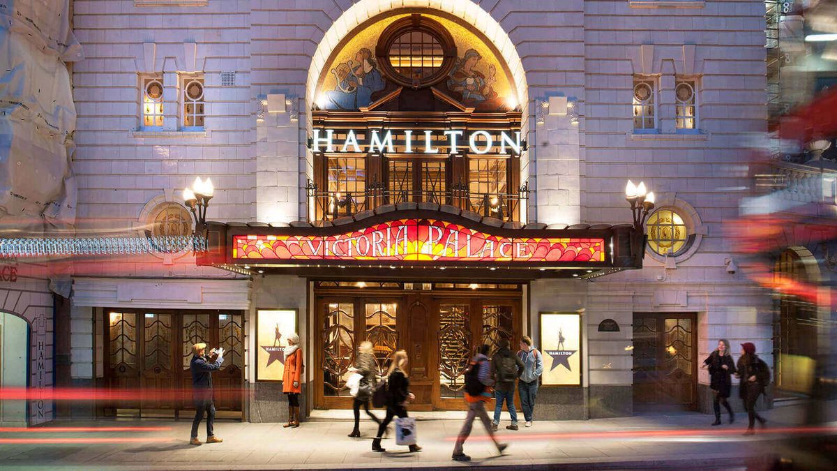 Hamilton at Victoria Palace Theatre