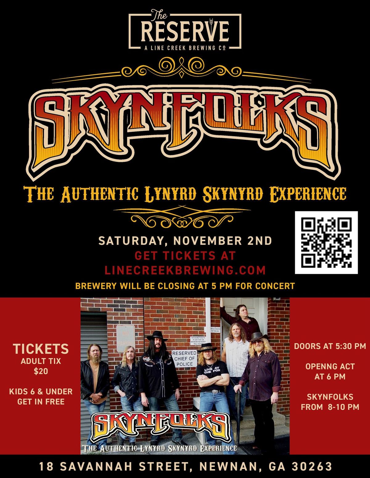 SkynFolks The Authentic Lynyrd Skynyrd Experience 