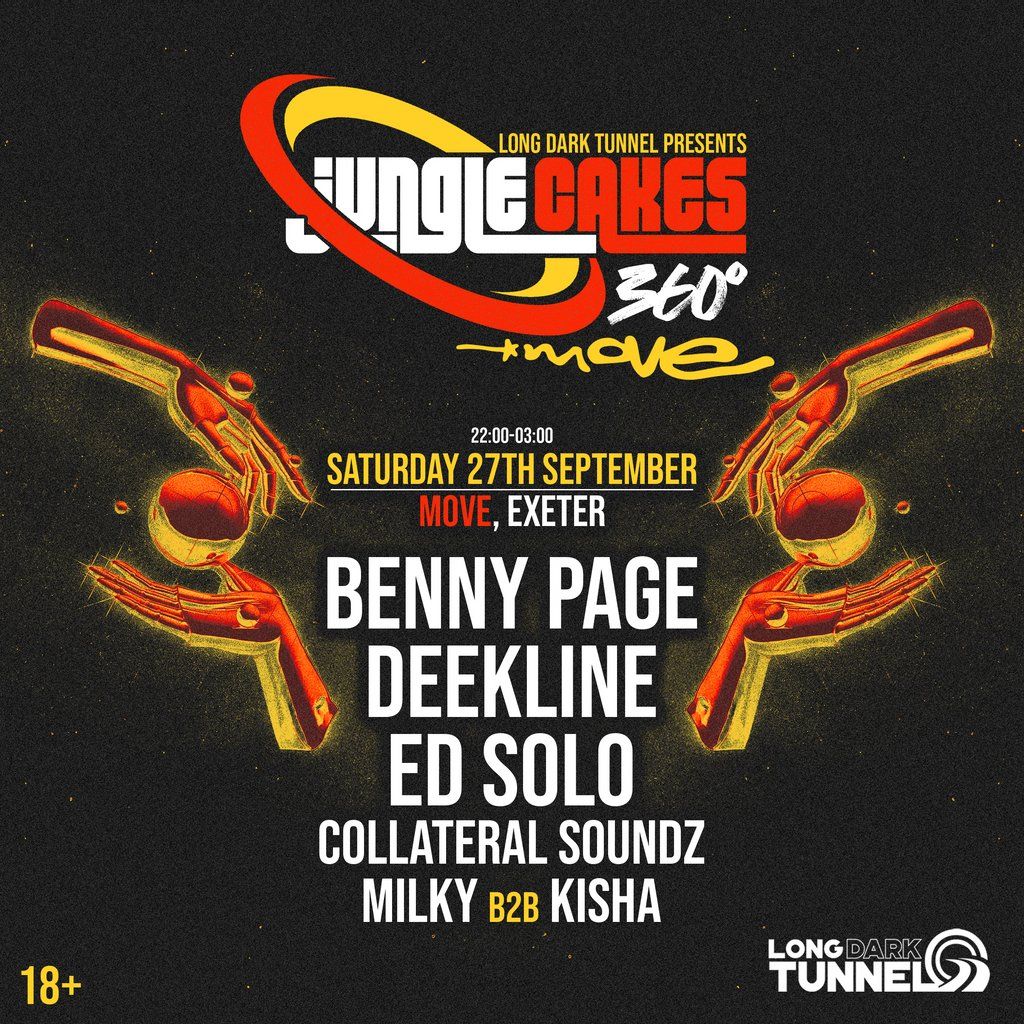 Jungle Cakes 360 - Benny Page + Deekline + Ed Solo \/\/ 27.09.25