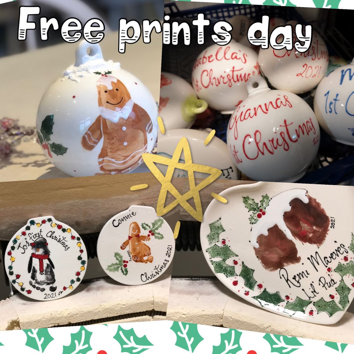 Free Prints for Christmas Day