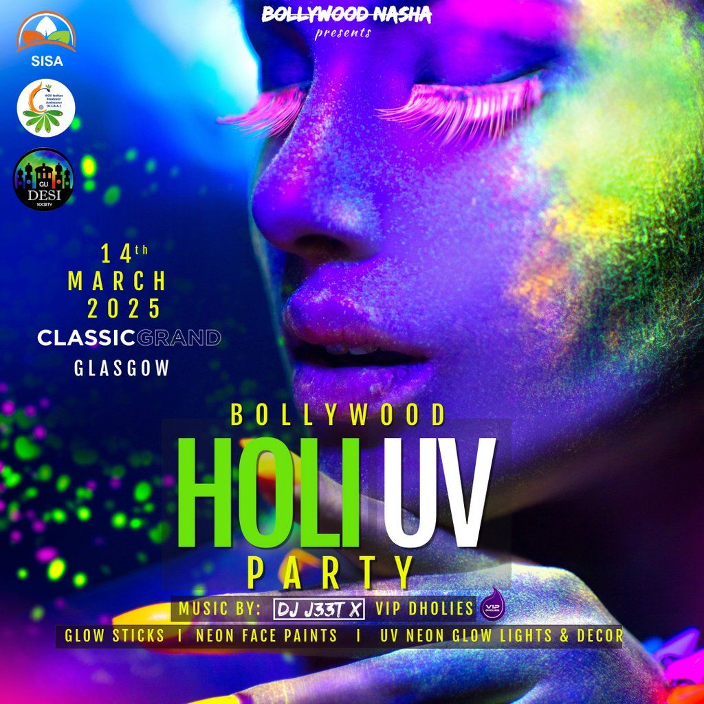 Holi UV Party 2025-Glasgow