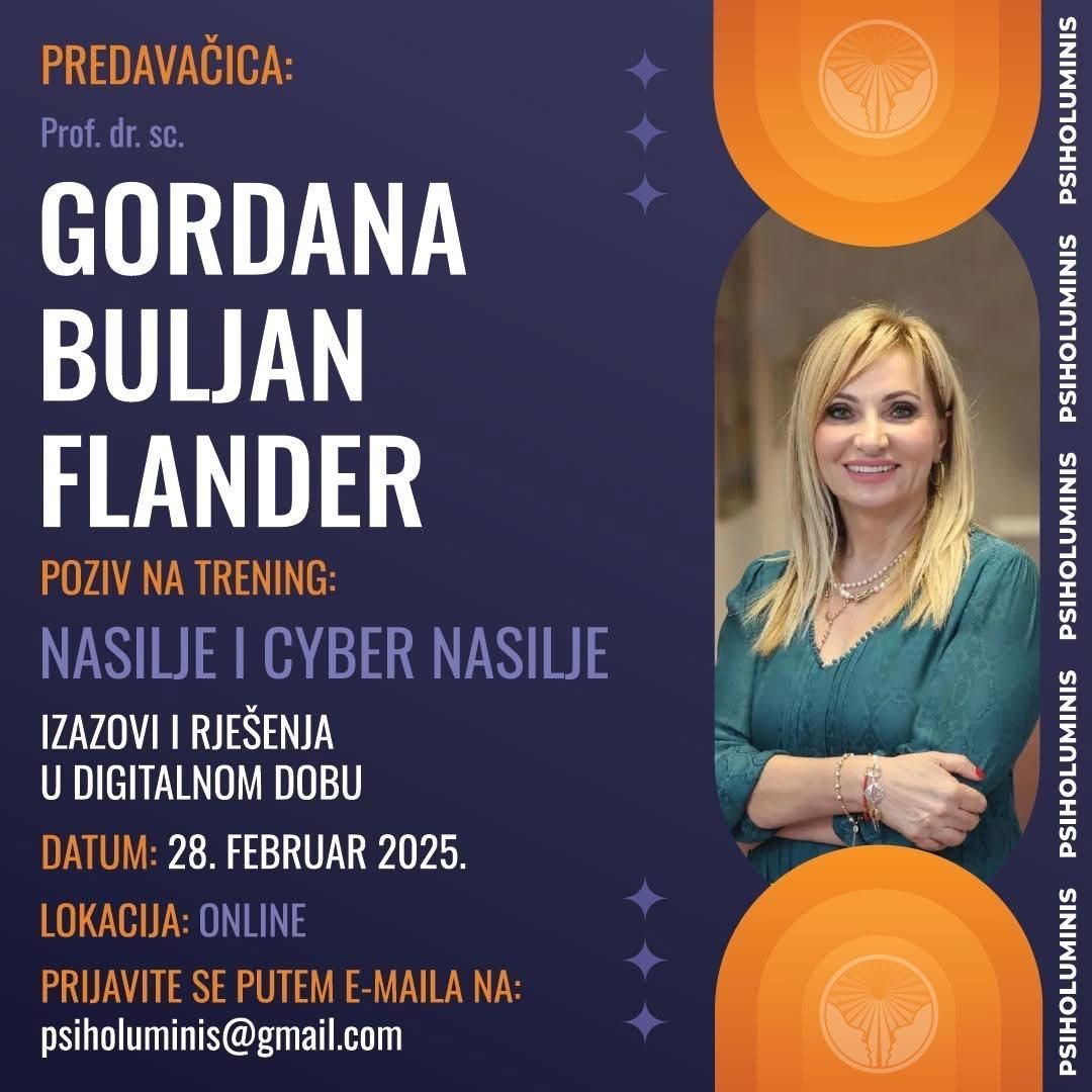 Online trening: Nasilje i cyber nasilje