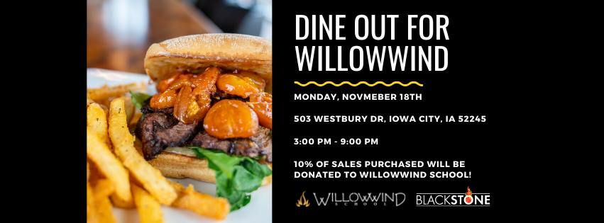 Dine Out for Willowwind: Blackstone