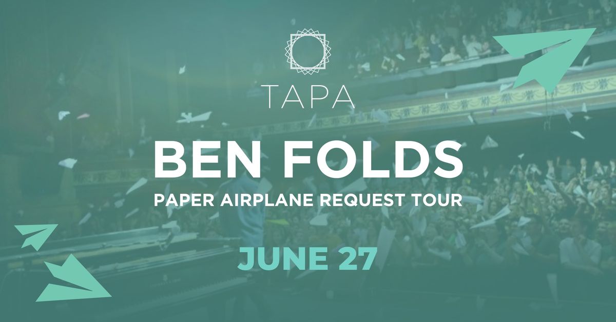 Ben Folds "Paper Airplane Request" Tour!